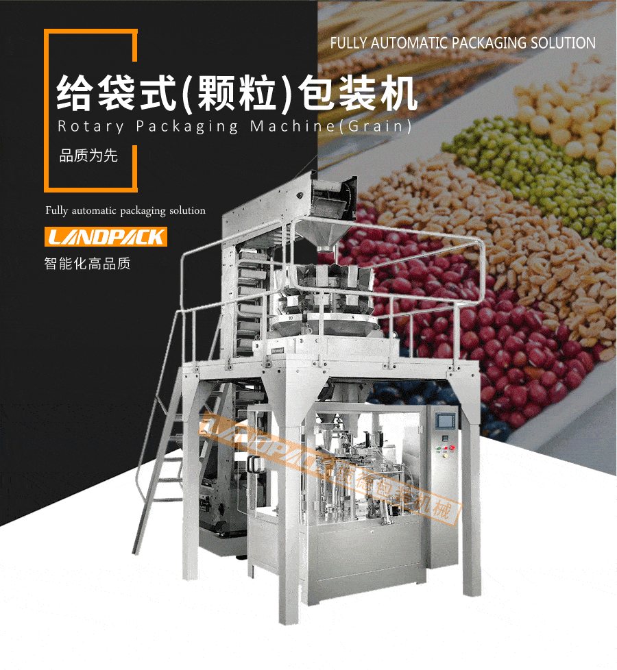 全自動(dòng)給袋式顆粒包裝機(jī)